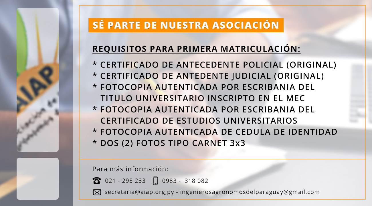 REQUISITOS AIAP