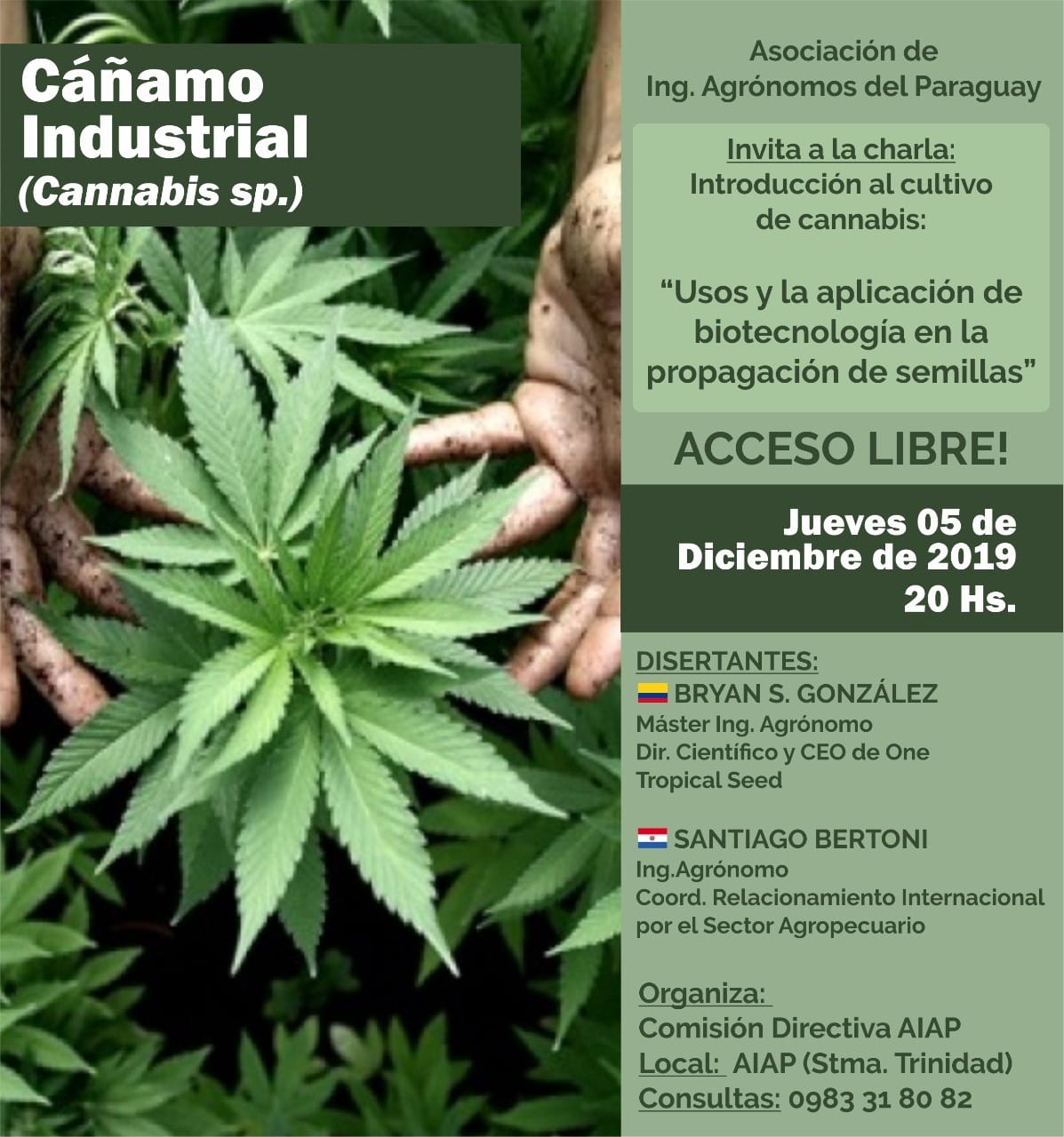 CHARLA DE CANNABIS AIAP