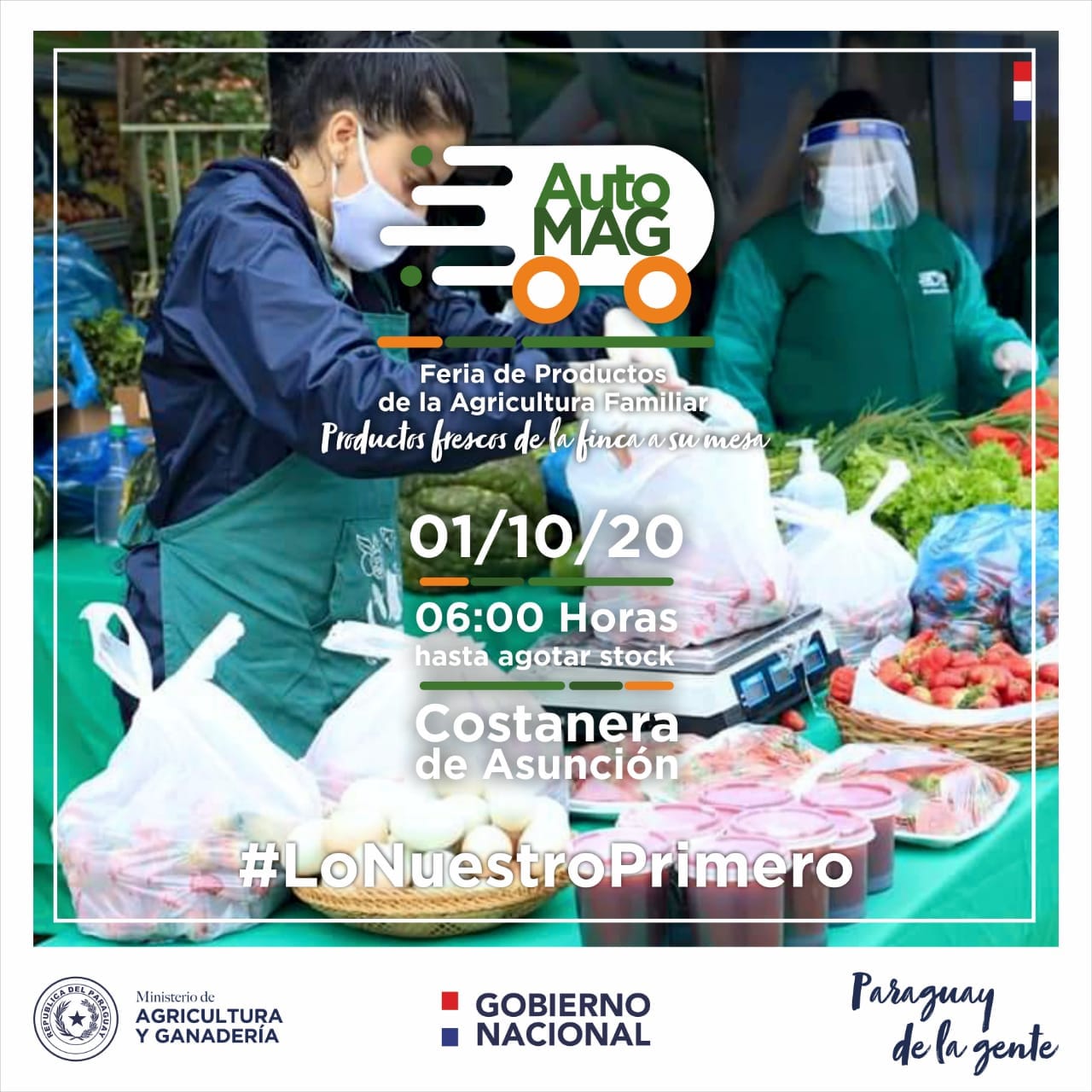 NOTICIAS AIAP INVITACIÓN A LA FERIA DE PRODUCTORES DE AGRICULTURA FAMILIAR