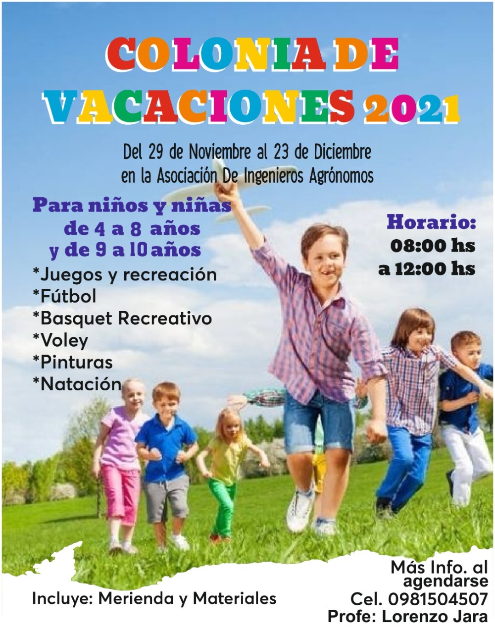 Noticias Colonia de vacaciones